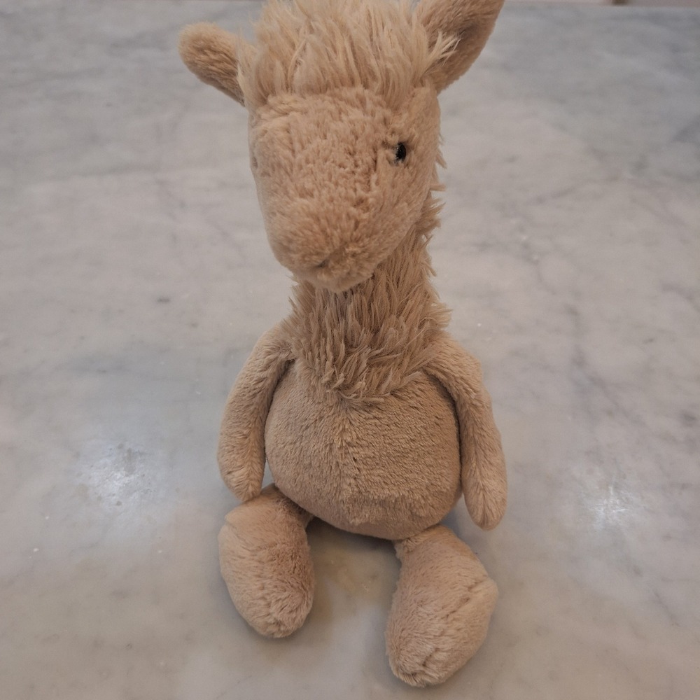 Jellycat Bashful Llama Retired Good Used Condition Soft Plush Stuffed Animal